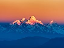 Sunset at Mount Everest