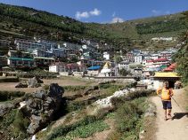 Back to Lukla