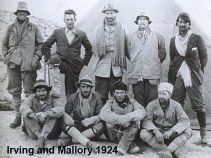 They could have reached the summit in 1924, Irving and Mallory