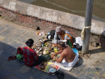 Along the Bagmati River, Kathmandu, Nepal